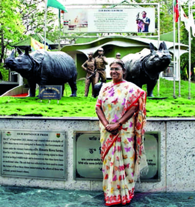 Humans responsible for conflict with jumbos: Prez in Kaziranga