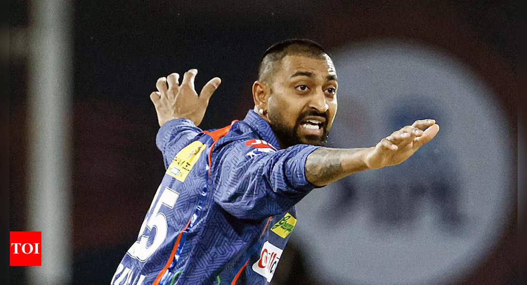 SRH vs LSG IPL 2023: ‘I’m in a good headspace’, says Krunal Pandya after leading Lucknow Super Giants to win over Sunrisers Hyderabad | Cricket News – Times of India