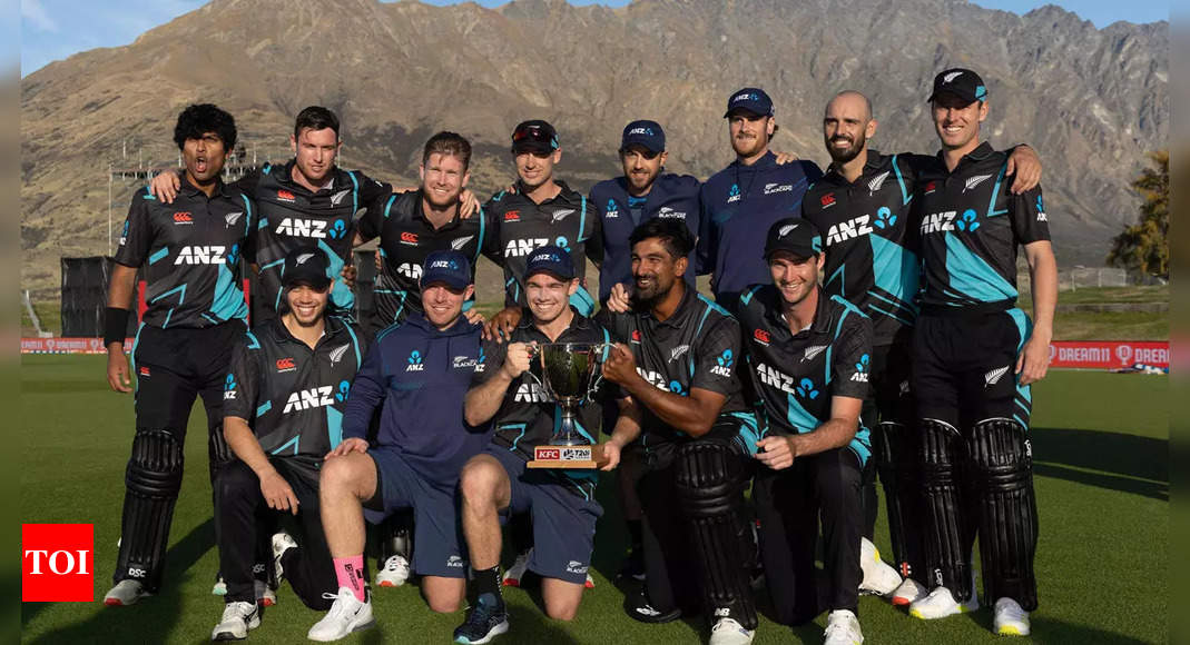 3rd T20I: New Zealand beat Sri Lanka in thrilling finish to win series 2-1 | Cricket News – Times of India