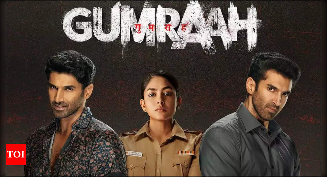 ‘Gumraah’ box office collection Day 1: Aditya Roy Kapur-Mrunal Thakur’s film opens to disappointing numbers – Times of India