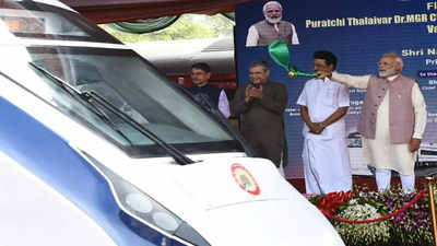 PM Modi flags off Chennai Coimbatore Vande Bharat Express