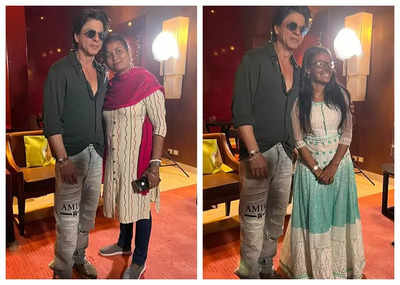 Shah Rukh Khan’s picture with acid attack survivor in Kolkata goes viral