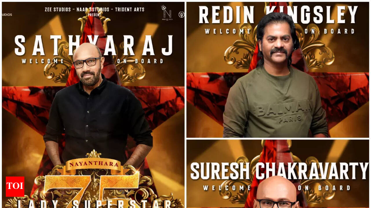 Sathyaraj & Redin Kingsley join Nayantharas film with Nilesh Krishnaa |  Tamil Movie News - Times of India