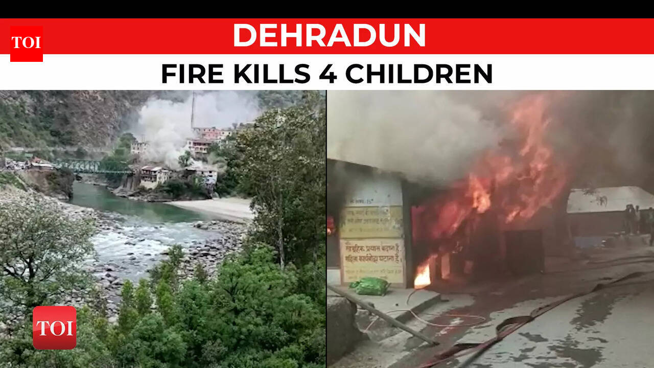 Four kids killed as massive fire destroys house, firefighters suspended ...