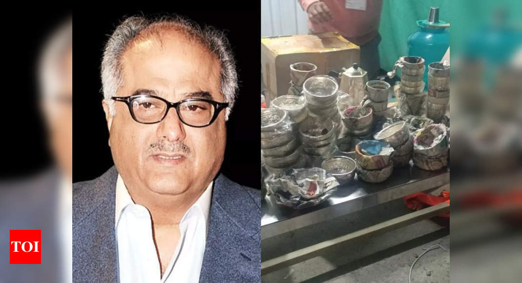 Silver items worth ₹39 lakhs were seized in Karnataka and they reportedly belong to Boney Kapoor – Times of India