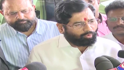 Maharashtra CM Eknath Shinde leaves for Ayodhya; says will address criticism by work