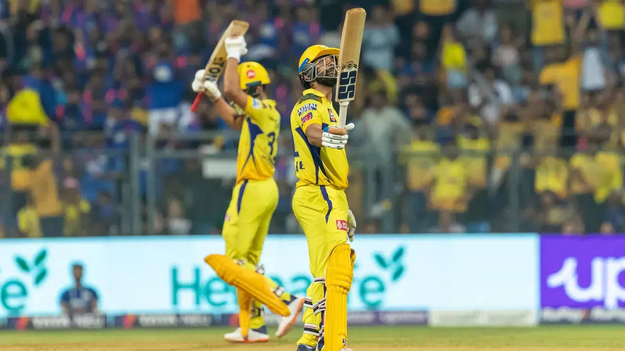 MI vs CSK Highlights: Ajinkya Rahane blitz, spinners help Chennai Super Kings crush Mumbai Indians | Cricket News - Times of India