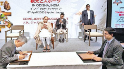MoU with AMNS for 4 gymnastics centres in Odisha