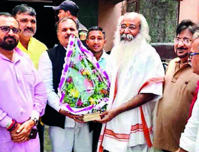 Will fight against Shah from wherever he fights in UP: Acharya Krishnam