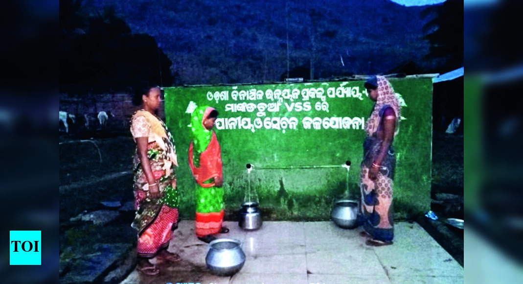 Villagers Solve Water Supply Problem Bhubaneswar News Times of India