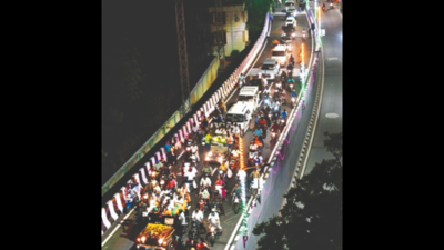 Traffic diverted as PM Narendra Modi throws open Natham flyover