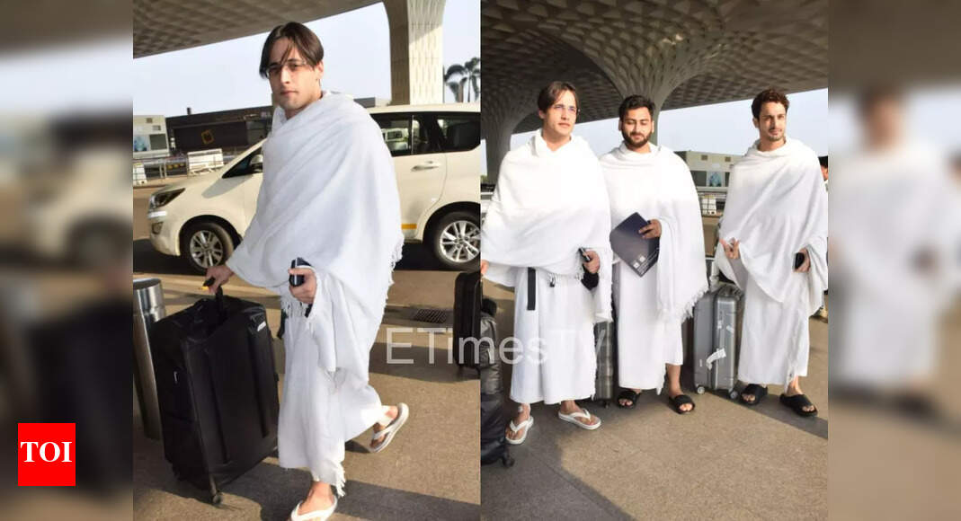 Asim Riaz goes for Umrah with brother Umar Riaz for the second time in ...