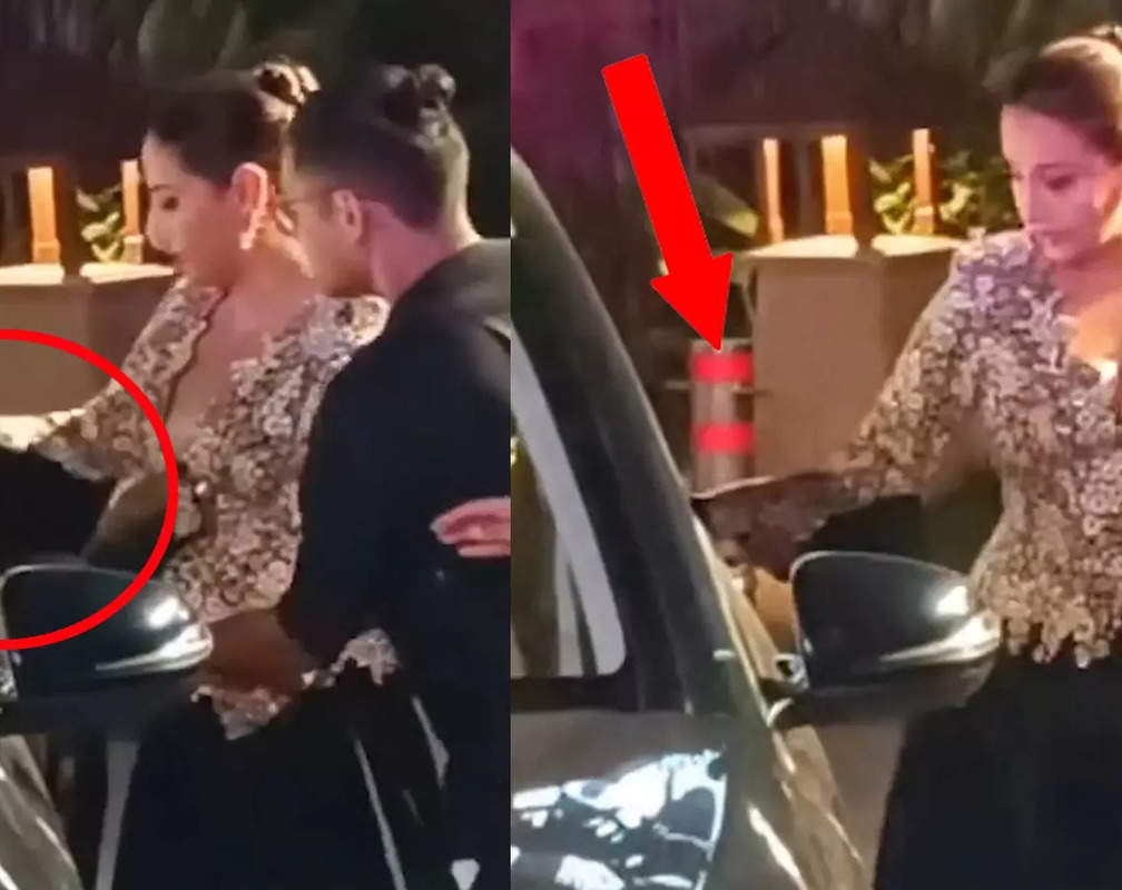 
Oops moment! Vidya Balan's dress gets stuck in car door; netizens say 'Bach gaya kaand hone se'
