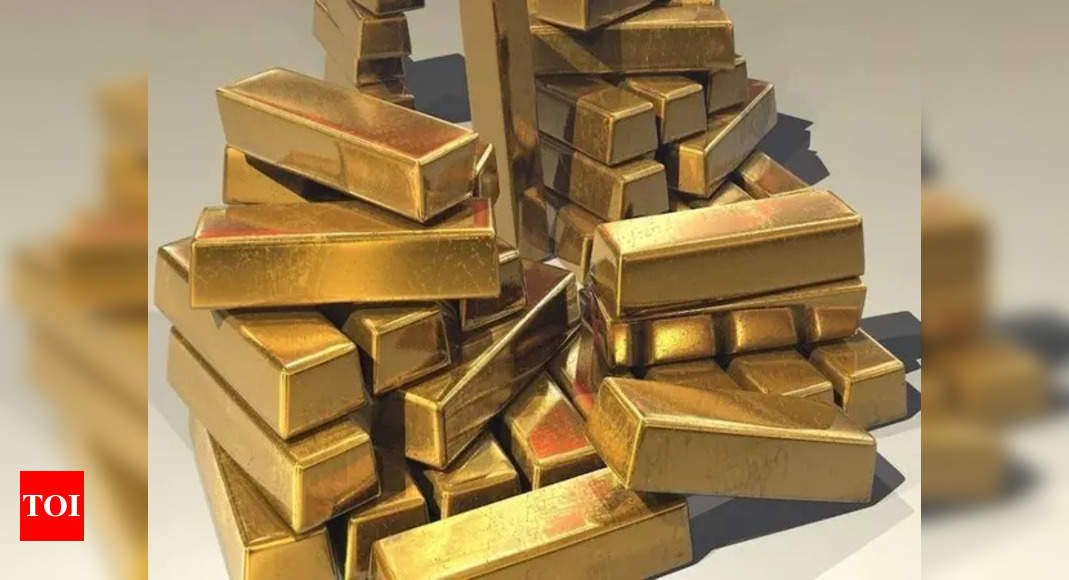 Gold imports dip 30% to $31.8 bn in April-February 2023 – Times of India