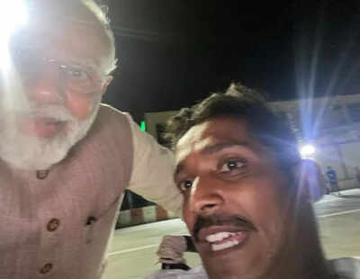 'A special selfie', says PM Modi after meeting specially-abled BJP worker in Chennai