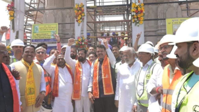 Those raising doubts on Ram temple construction shown their way home: Maharashtra CM Eknath Shinde in Ayodhya