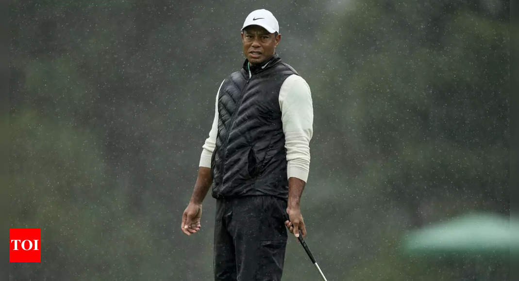Tiger Woods withdraws from Masters due to foot injury | Golf News – Times of India