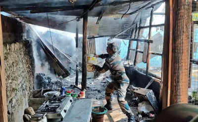 Massive fire in Nagaland's Dimapur, 1 person killed, 900 left homeless