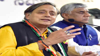 Karnataka tired of 40% commission, wants 100% commitment: Shashi Tharoor