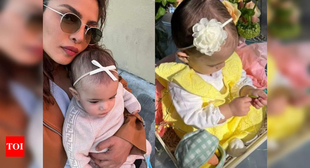 Priyanka Chopra Jonas gives us a sneak peek into her Easter celebrations with daughter Malti Marie – Times of India