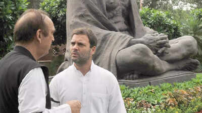 Rahul Gandhi has ties with ‘undesirable businessmen’: Ghulam Nabi Azad