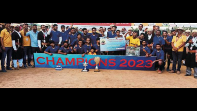 Kuppanda team wins Kodava hockey cup title in Madikeri
