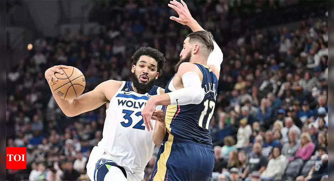 NBA: Timberwolves beat New Orleans to book play-in clash with Lakers | NBA News – Times of India