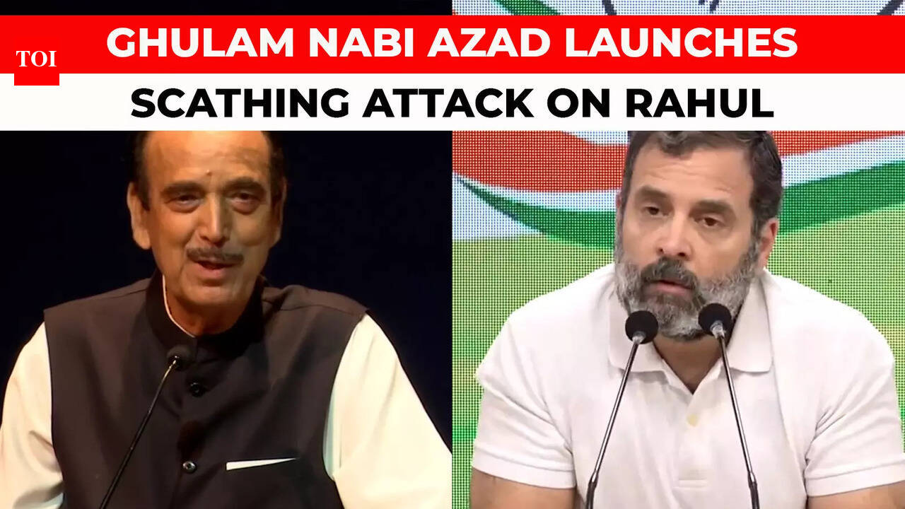 ghulam nabi azad: Rahul Gandhi has ties with ‘undesirable businessmen ...