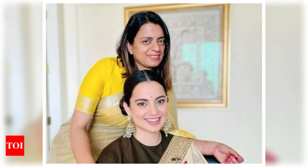 Did you know Kangana Ranaut got thrashed as a kid by sister Rangoli for THIS reason? – Times of India