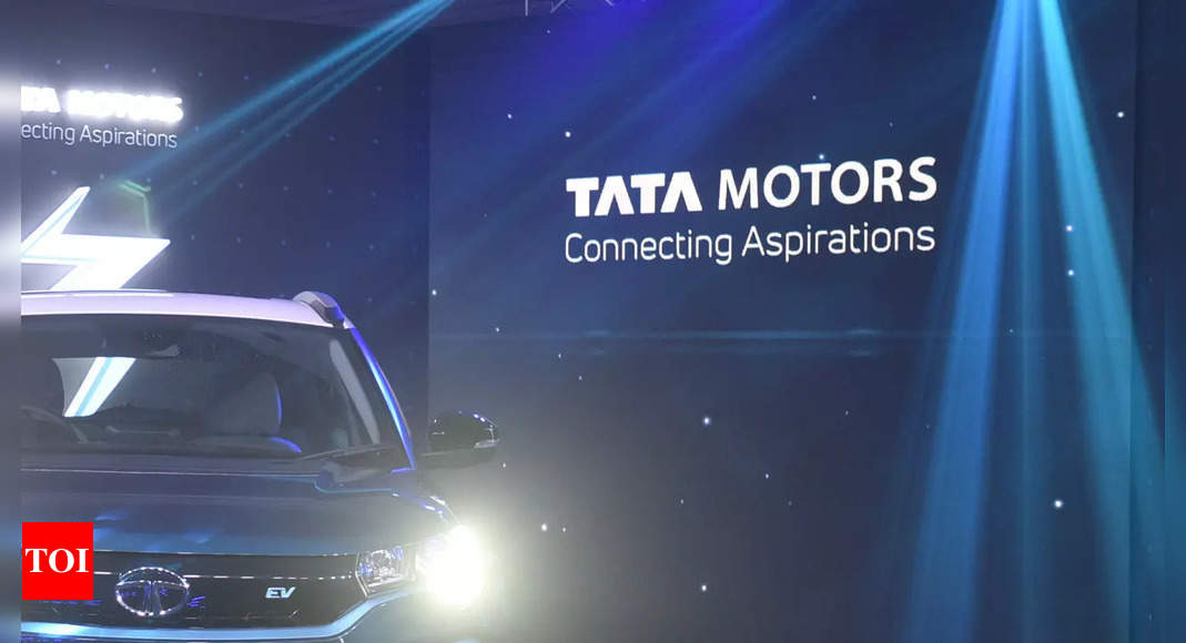 Tata Motors shares jump over 5%; mcap climbs Rs 7,807.53 crore – Times of India