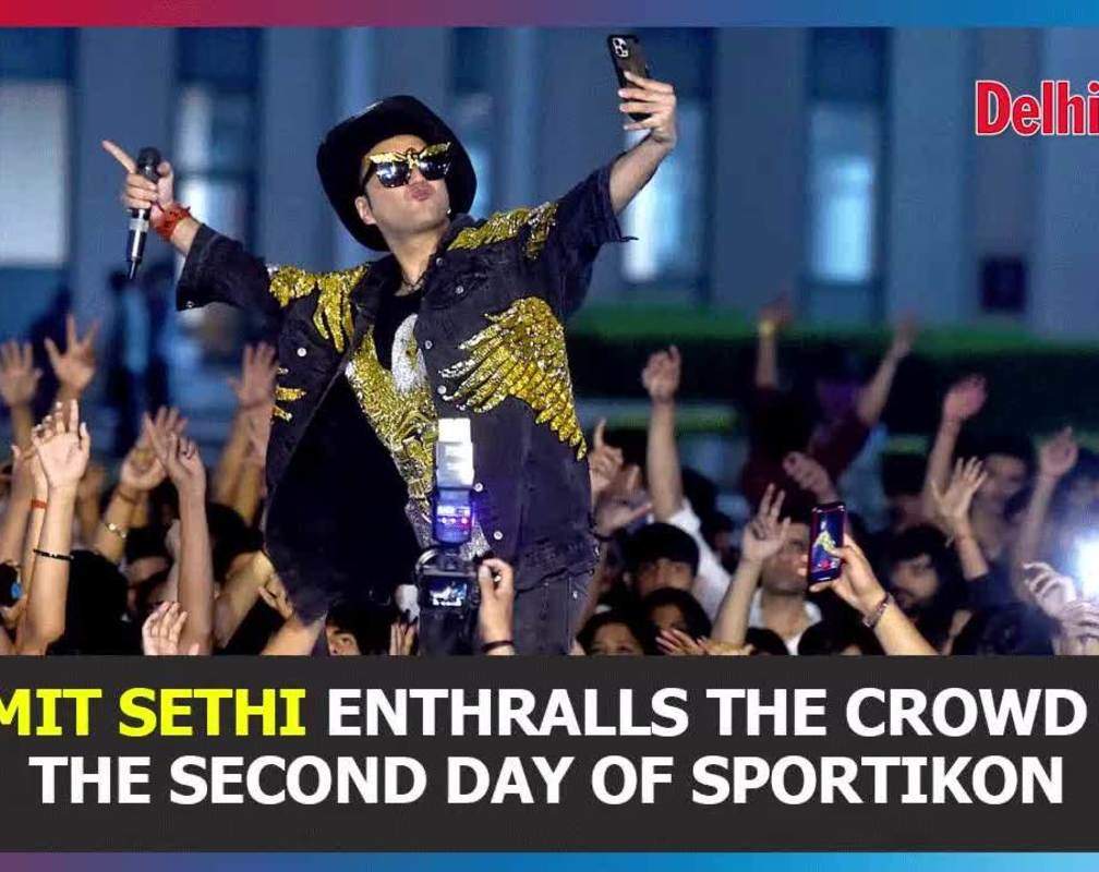 
Sumit Sethi enthralls the crowd on the second day of Sportikon
