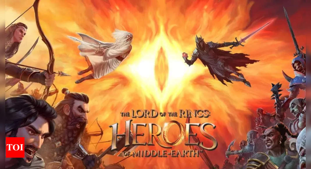 Rings: Lord of the Rings Heroes of Middle-earth mobile game launch date confirmed – Times of India