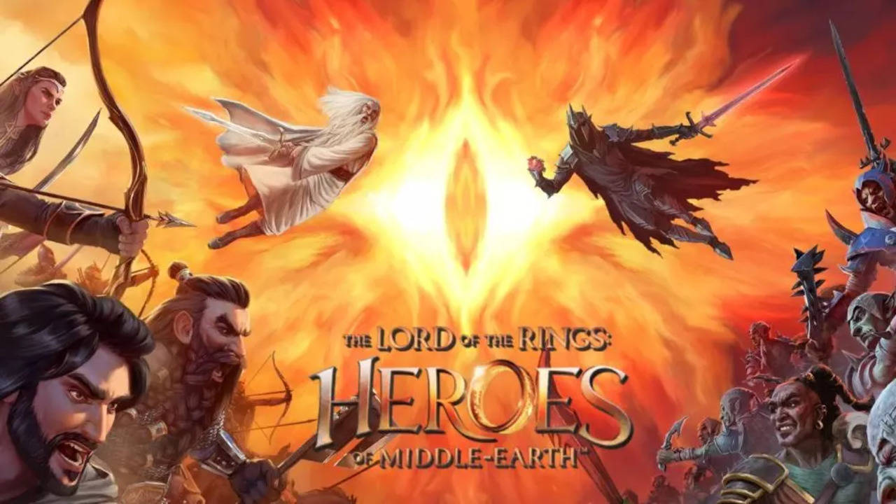 Rings: Lord of the Rings Heroes of Middle-earth mobile game launch date  confirmed - Times of India