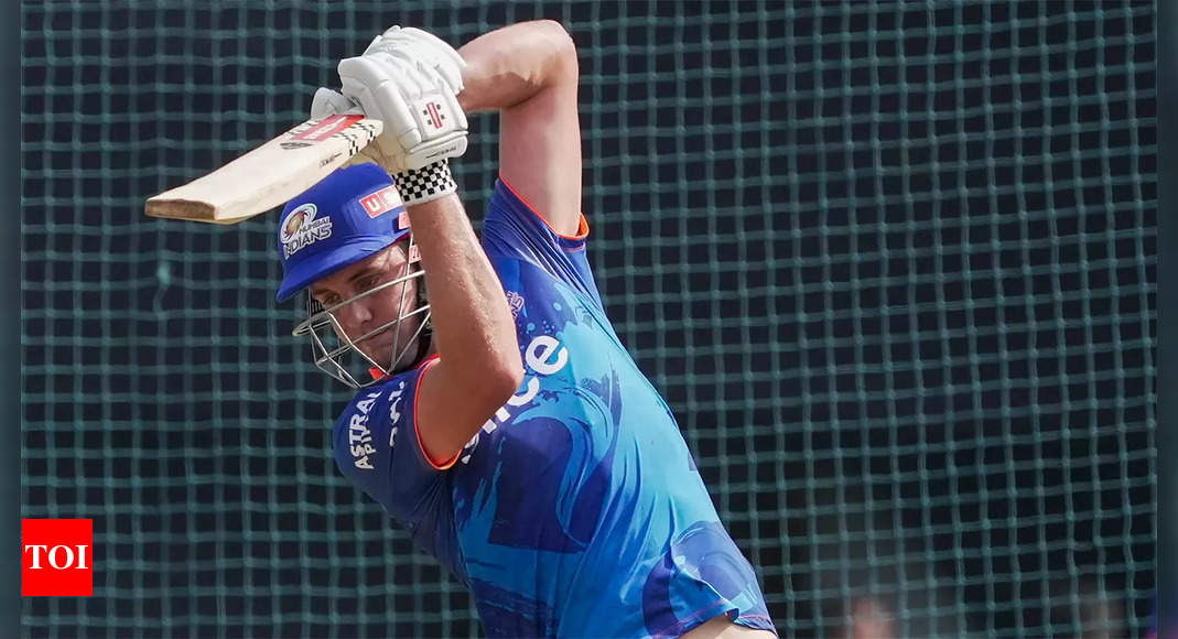 ‘Whenever Sachin talks you listen’: Cameron Green recalls his interaction with MI icon | Cricket News – Times of India