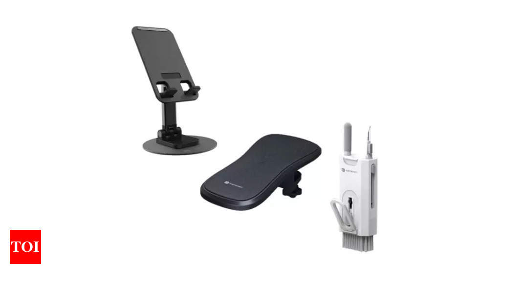 Portronics: Portronics launches three new accessories to help with desk work: All the details – Times of India