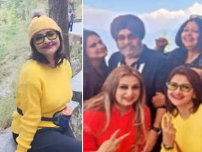 Rachna Banerjee enjoys a trip to Mussoorie with friends