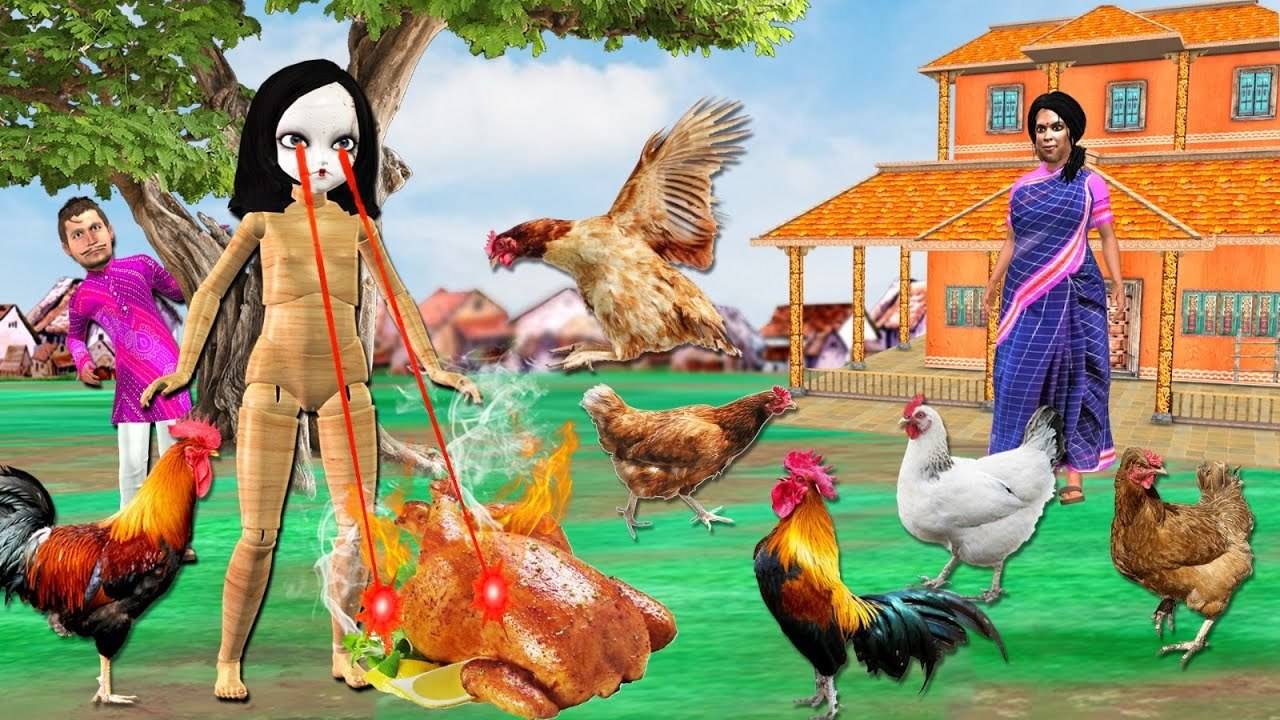 baby: Watch Popular Children Hindi Story 'Murgi Chor Magical Wooden Khilona  Game Chicken Thief Funny' For Kids - Check Out Kids Nursery Rhymes And Baby  Songs In Hindi | Entertainment - Times