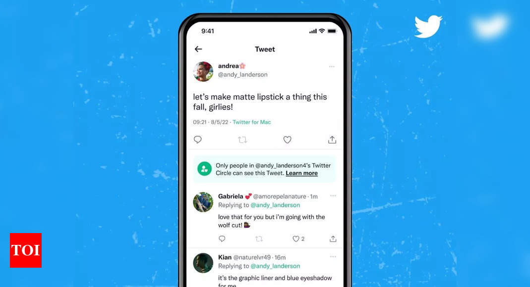Twitter Circle tweets showing up on others For You feed – Times of India