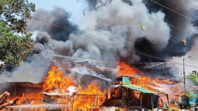 Over 100 shops gutted in Bodh Gaya market fire