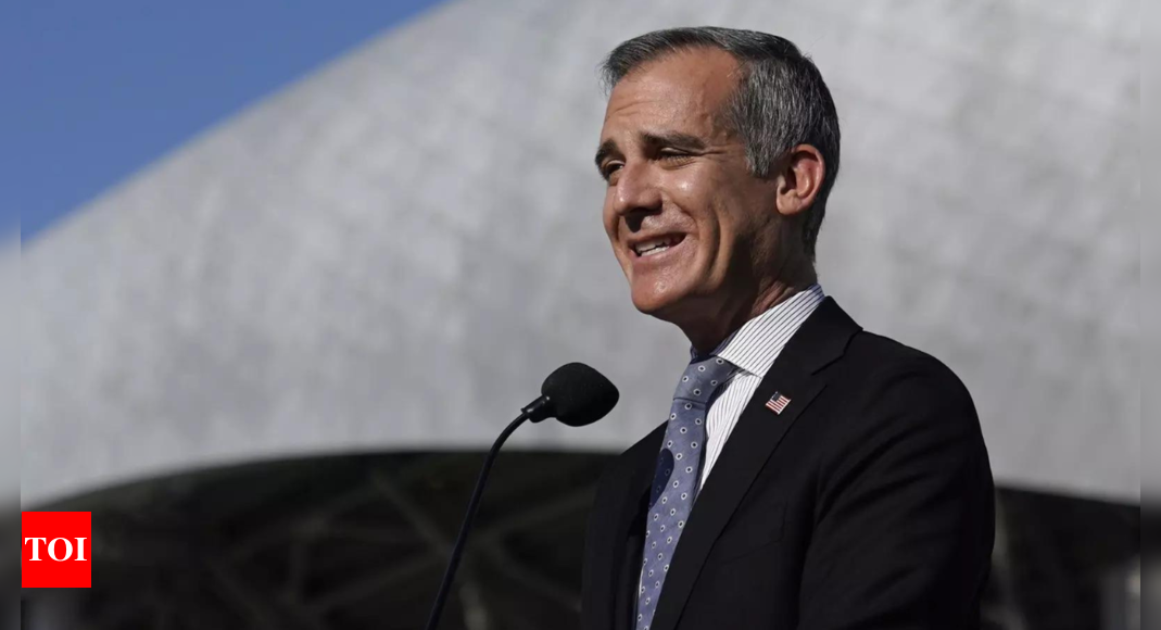 20 months on, US ambassador Garcetti finally in India | India News – Times of India