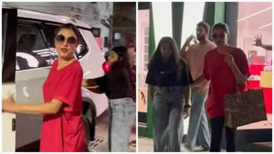 'Iska Lalit Modi se breakup ho gaya kya?': Netizens ask Sushmita Sen as she was spotted with ex-BF Rohman Shawl