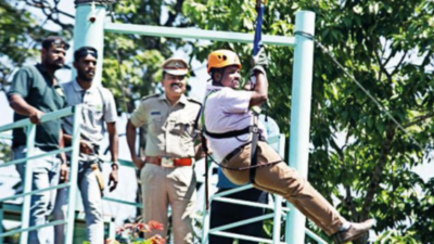 Zip down at Raja Seat for a scenic view of Madikeri