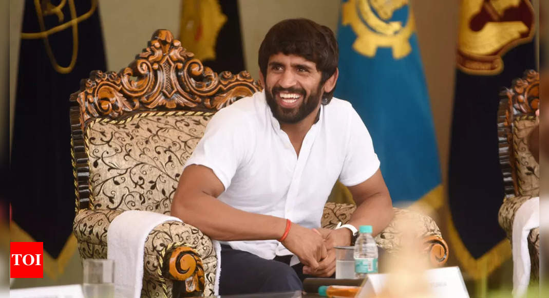 SAI fumes as Bajrang Punia, Vinesh Phogat pull out of training trips despite TOPS clearance | More sports News – Times of India
