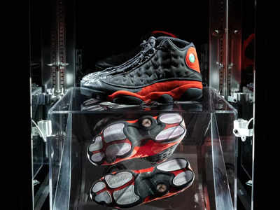 NBA-Jordan's Last Dance sneakers sold for 18 crores - Times of India