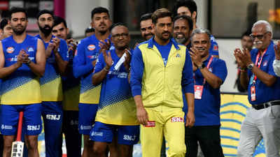 Chennai Super Kings' MS Dhoni becomes first player to captain an IPL team in 200 matches