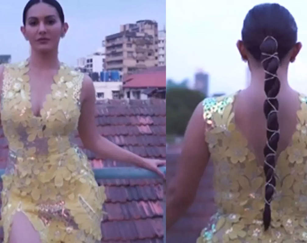 
'Sunflower Vibes': Amyra Dastur stuns fans in jaw-dropping yellow thigh-high slit gown
