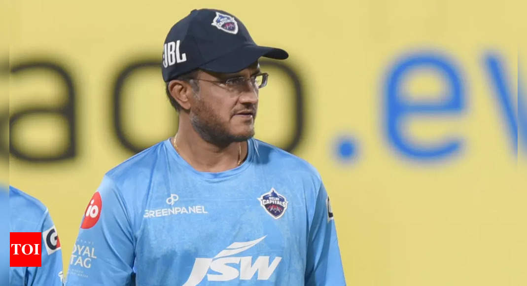It could solely be up from right here, says Delhi Capitals’ Sourav Ganguly | Cricket Information – Instances of India