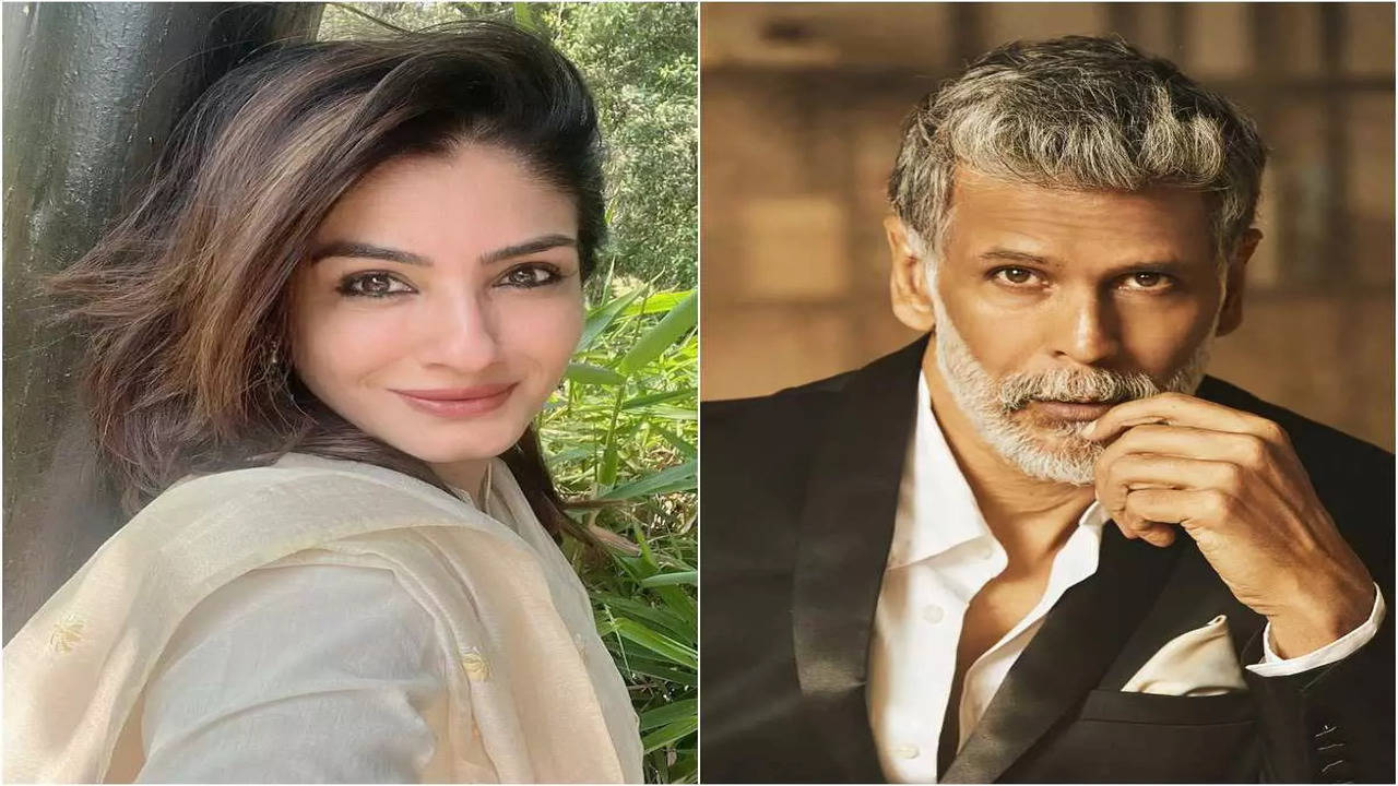 Raveena Tandon and Milind Soman come together for thriller One Friday Night  | Hindi Movie News - Times of India