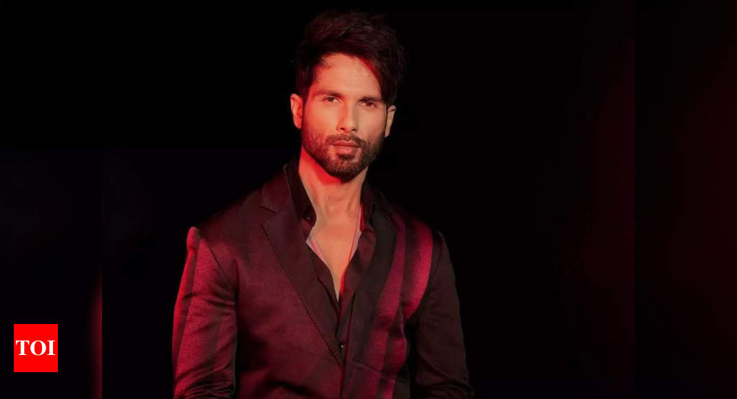 Shahid Kapoor says he enjoyed doing action in Bloody Daddy – Times of India