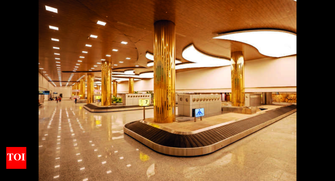 Chennai airport news 1st international flight at new Chennai airport